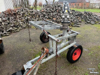 Irrigation hose reel Gecomi 90RH300 regenhaspel beregening regenkanon 300M 90mm Compleet!!