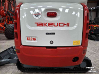 Mini-Excavator Takeuchi TB216, minigraver, minikraan, BJ2026, Nieuw!