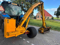 Mowing arm with flailmower  Herder rapier bk klepelmaaier klepelbak armklepelmaaier