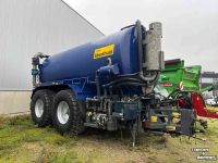 Slurry tank Veenhuis THDG 18000 mest tank wegen en monsteren