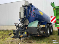 Slurry tank Veenhuis THDG 18000 mest tank wegen en monsteren