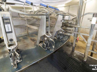 Milking installation DeLaval 40 stands buitenmelker 2012