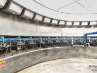 Milking installation DeLaval 40 stands buitenmelker 2012