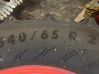 Wheels, Tyres, Rims & Dual spacers Continental Continental 540/65R28 op Fendt velg
