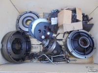 Used parts for tractors Deutz-Fahr Agrotron o.a. TTV620 achterasdelen differentieel eindaandrijvingen