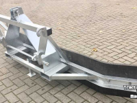 Manure scraper S&S Rubberschuif 255 cm / Modderschuif / Wegenschuif