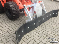 Manure scraper S&S Rubberschuif 255 cm / Modderschuif / Wegenschuif