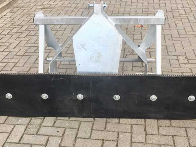 Manure scraper S&S Rubberschuif 255 cm / Modderschuif / Wegenschuif