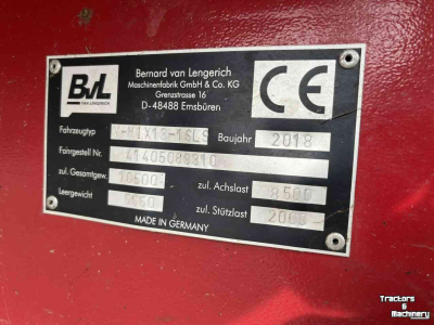 Feed mixer BVL BVL van Lengerich V-MIX 13-1LS zelfladende voermengwagen voermachines