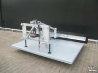Rubber yard scraper Hofstede Voerschuif rubber voer sneeuw modder erf schuif schuiver