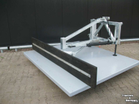 Rubber yard scraper Hofstede Voerschuif rubber voer sneeuw modder erf schuif schuiver