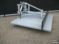 Rubber yard scraper Hofstede Voerschuif rubber voer sneeuw modder erf schuif schuiver