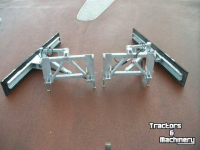 Rubber yard scraper Hofstede Voerschuif rubber voer sneeuw modder erf schuif schuiver
