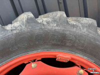 Wheels, Tyres, Rims & Dual spacers Fendt Cultuurwielen verstelbaar 340/85R24 en 13.6R38