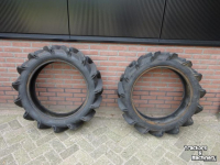 Wheels, Tyres, Rims & Dual spacers Bridgestone set banden 8.3/8-24