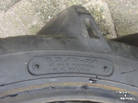 Wheels, Tyres, Rims & Dual spacers Bridgestone set banden 8.3/8-24