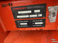 Silage cutting bucket Trioliet UKW 3500 voerwagen