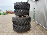 Wheels, Tyres, Rims & Dual spacers Mitas 540/65R24 + 600/65R38
