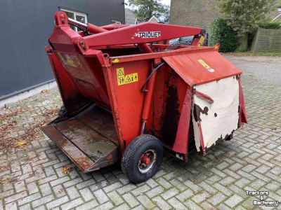 Silage cutting bucket Trioliet UKW 3500 voerwagen