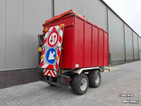 Woodchip trailer  Santermans T019T High tipper