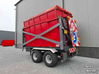 Woodchip trailer  Santermans T019T High tipper