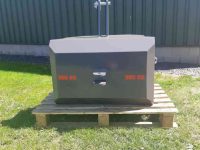 Frontweights  550 kg staal gewicht, gewichtenblok, frontblok