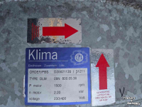 Storage ventilation systems  Klima DLM-09N Axiaalventilatoren