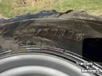 Wheels, Tyres, Rims & Dual spacers Alliance 650/60R25