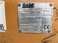 Excavator tracks Case CX 350C rupskraan