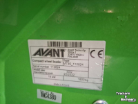 Wheelloader Avant 735 TDL