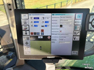 Tractor Fendt 720 S4 Profi Plus Novatel RTK