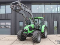 Tractor Deutz-Fahr 5115 trekker met Stoll FZ30 voorlader Deutz motor tractor