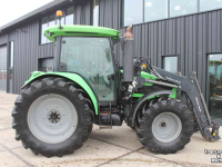 Tractor Deutz-Fahr 5115 trekker met Stoll FZ30 voorlader Deutz motor tractor