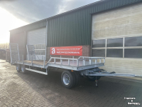 Ramp trailer  Dieplader draaikrans uitvoering