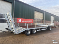 Ramp trailer  Dieplader draaikrans uitvoering