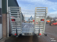 Ramp trailer  Dieplader draaikrans uitvoering