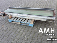 Conveyor  2500X600 TRANSPORTBAND VLAKKE BAND FLAT BELT CONVEYOR BELT FLACHBAND FÖRDERBAND