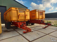 Dumptrailer Miedema Kipper HST125, 2 stuks