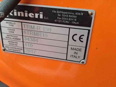 Flail mower Rinieri trm-r 150
