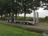 Low loader / Semi trailer Heuvelmans Dieplader