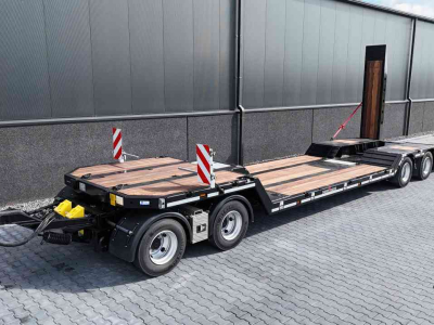 Low loader / Semi trailer  Twente Trailer Kuip Dieplader