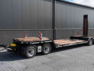 Low loader / Semi trailer  Twente Trailer Kuip Dieplader