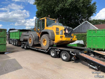 Low loader / Semi trailer  Twente Trailer Kuip Dieplader