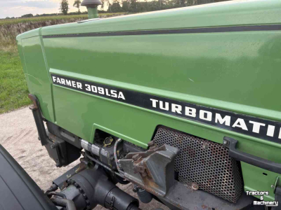 Tractor Fendt 309 LSA met voorlader