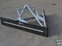 Rubber yard scraper Qmac V-SCHUIF 270 ACCORD + EURO