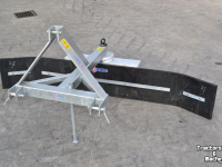 Rubber yard scraper Qmac SCHUIF 270 CAT2 MET KRANS -OP IS OP