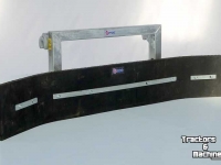 Rubber yard scraper Qmac Slijkschuif aanbouw Merlo