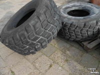 Wheels, Tyres, Rims & Dual spacers Michelin 525/65r20.5