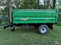 Dumptrailer  Hummel 3,5 tons driezijdige kipper