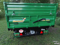 Dumptrailer  Hummel 3,5 tons driezijdige kipper